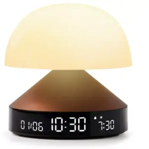 Simulateur daube - Lexon : Lampe réveil simulateur daube Lexon - Bronze pas cher