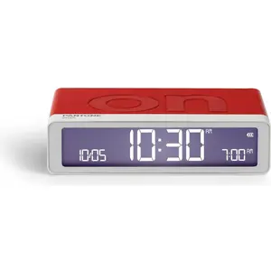 Comparateur de prix : Réveil LEXON x Pantone Flip Classic Rouge