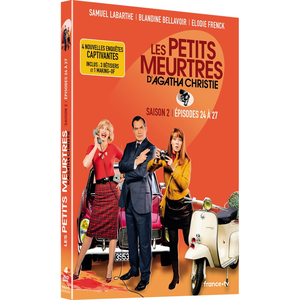 France Télévisions Distribution Coffret Les Petits meurtres d'Agatha Christie Saison 2 DVD pas cher