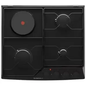 De Dietrich De Dietrich - Table mixte DPE4610BM - Noir pas cher