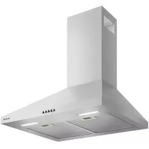 Brandt Hotte décorative murale 60cm 624m3/h inox - BHP4612X pas cher