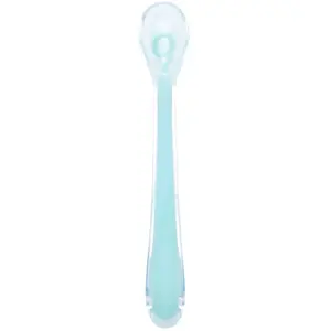 Babymoov Cuillère Silicone 1er Âge Baby Spoon Azur - Babymoov pas cher