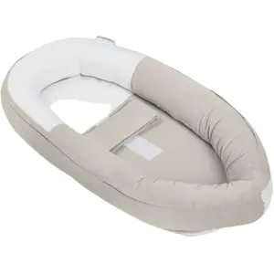 Doomoo Réducteur de Lit bébé Cocoon, Evolutif & Respirant, Jersey Sand pas cher