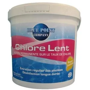 BLUE POINT Chlore lent galets 1kgVendu parcdiscount