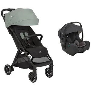 Poussette compacte Pact Pro Abyss + siège-auto I-Gemm 3 Shale de JOIE pas cher
