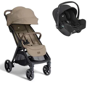 JOIE - Poussette Duo Parcel Lx + Siège auto i-Snug 2 Sandstone pas cher