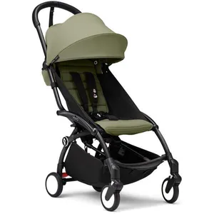 STOKKE - Poussette YOYO 3 Pack 6+ Olive / Cadre Noir pas cher