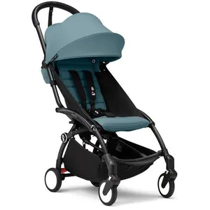STOKKE - Poussette YOYO 3 Pack 6+ Aqua / Cadre Noir pas cher