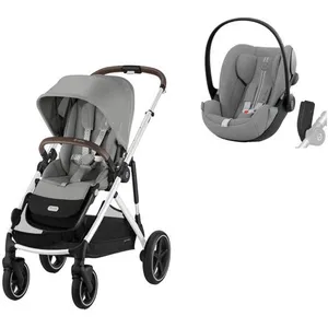 CYBEX - Poussette DUO Gazelle S SLV  + Cloud G Plus Stone Grey