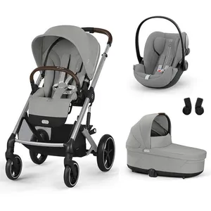CYBEX - POUSSETTE TRIO Balios S Lux SLV + Cloud G I-Size + Nacelle Sto...