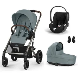 CYBEX - POUSSETTE TRIO Balios S Lux TPE + Nacelle Stormy Blue + Cloud T I-Size Sepia Black