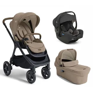 JOIE - Poussette Trio Finiti Sandstone Siege-auto Gr0 I-gemm 3 Shale N...