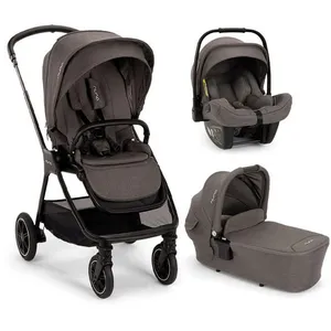 NUNA - Poussette Trio Triv Next + Siège auto Pipa Next + Nacelle Lytl Thunder