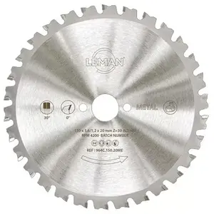 Lame fine LEMAN pour scie circulaire portative - pour métal pas cher