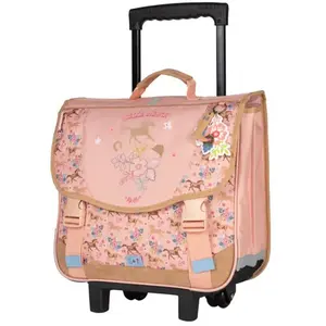 Cartable à roulettes STALLA BIANCA Cheval - 38 CM pas cher