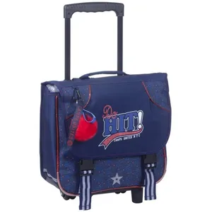 Cartable à roulettes - CAMPS - Modèle Hit - 38 CM - Bleu - Haut de gamme - PrimaireVendu parcdiscount