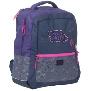 Sac à dos - KIP - GIRL Graffiti - 43 CM - 2 Compartiments - Ergonomiqu... pas cher