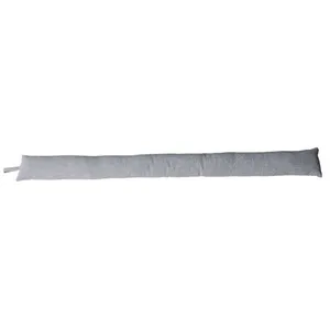 TODAY Bas de porte 8x80 cm DUNE coton recyclé coloris GRIS CLAIR pas cher