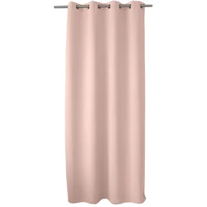 Comparateur de prix : ED ENJOY HOME Rideau Occultant Uni - Vieux rose - 140 x 240 cm -  illets - Synthétique