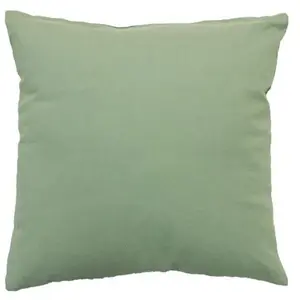 Comparateur de prix : ENJOY HOME Coussin déhoussable 40 x 40 cm LOLA 100% coton coloris VERT ARGILE