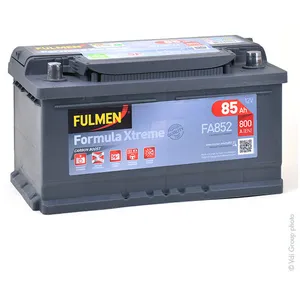 Batterie voiture Formula Xtreme FA852 12V 85Ah 800A - Fulmen pas cher