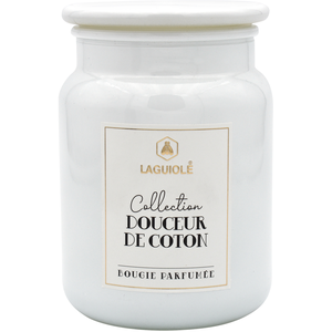 Bougie parfum¿e ¿ la fleur de coton - 250g