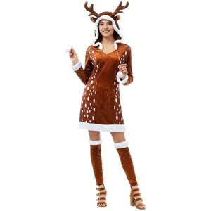 Chaks C4535XS, Déguisement Biche Lady Deer, taille XS pas cher