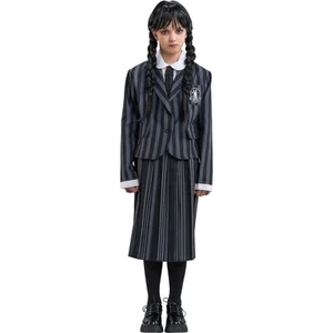 CHAKS Wednesday Uniform School Kind Official © - Maat 152 pas cher