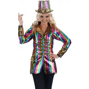 CHAKS Crazy Cabaretier Jasje Rainbow Multikleur - Maat S pas cher