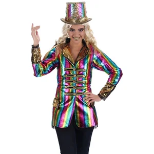 CHAKS Crazy Cabaretier Jasje Rainbow Multikleur - Maat M pas cher