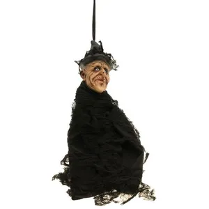 CHAKS SUSPENSION SORCIER LATEX 15X9X40CM NOIR pas cher