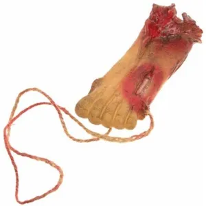 CHAKS PIED ARRACHÉ LATEX SUSPENSION DÉCO 15X5.5X5CM pas cher