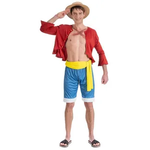 Comparateur de prix : CHAKS - Volwassen One Piece Luffy-kostuum - S