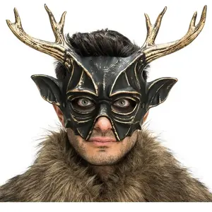 Chaks 13775 Masque de Cerf noir et bronze pas cher