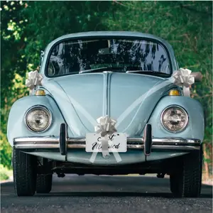 CHAKS Kit Déco voiture blanc-argent pas cher