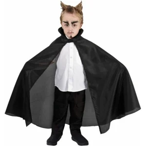 CAPE TAFFETAS ENFANT NOIRE 85 CM