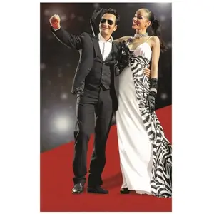 Amscan TAPIS ROUGE 1 X 15 M Rouge pas cher