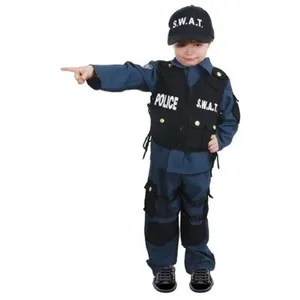 Déguisement Agent SWAT Garçon 5/6 ans - CHAKS - Métier - Polyester - B...Vendu parcdiscount