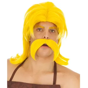 Vegaoo Perruque et moustache Cétautomatix Astérix et Obélix pas cher