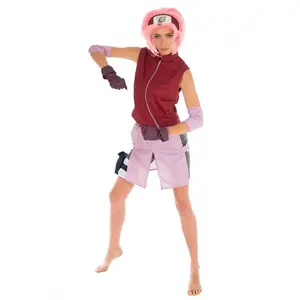 CHAKS - Naruto Sakura Haruno kostuum voor vrouwen - Small