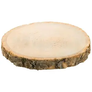 73 Objet décoratif - RONDIN BOIS - 24cm - Bois massif - Intérieur pas cher