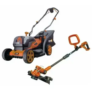FEIDER Tondeuse sans fil 2x20v+ coupe bordure 20v -ftdcb20v pas cher
