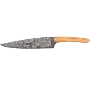 Couteau chef DEEJO Chef Olivier floreal pas cher