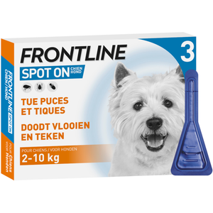 Taille S : 3x0,67ml Frontline® Spot on chienVendu parzooplus-be
