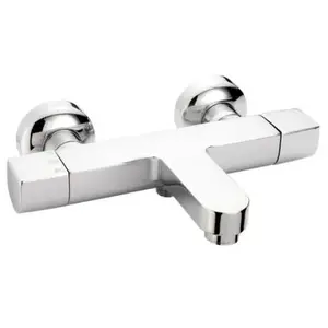 Tempo mitigeur bain et douche thermostatique Huber chromé