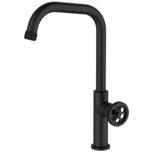 Robinetterie Cuisine Indus mitigeur évier noir mat EssebagnoVendu parcdiscount