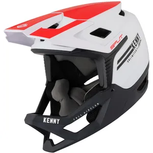Casque Kenny Split - Rouge / Blanc - XlVendu parrakuten