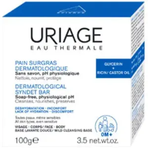 Uriage Pain Surgras Dermatologique Nourissant Peaux Sensibles Corps 100g pas cher