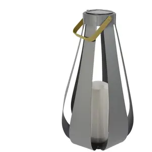 Lanterne solaire Palme h45cm - Orium pas cher