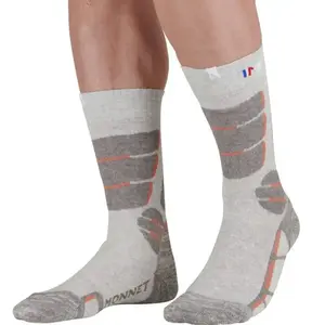 Chaussettes Monnet Lin Haute Gris 39/40 pas cher
